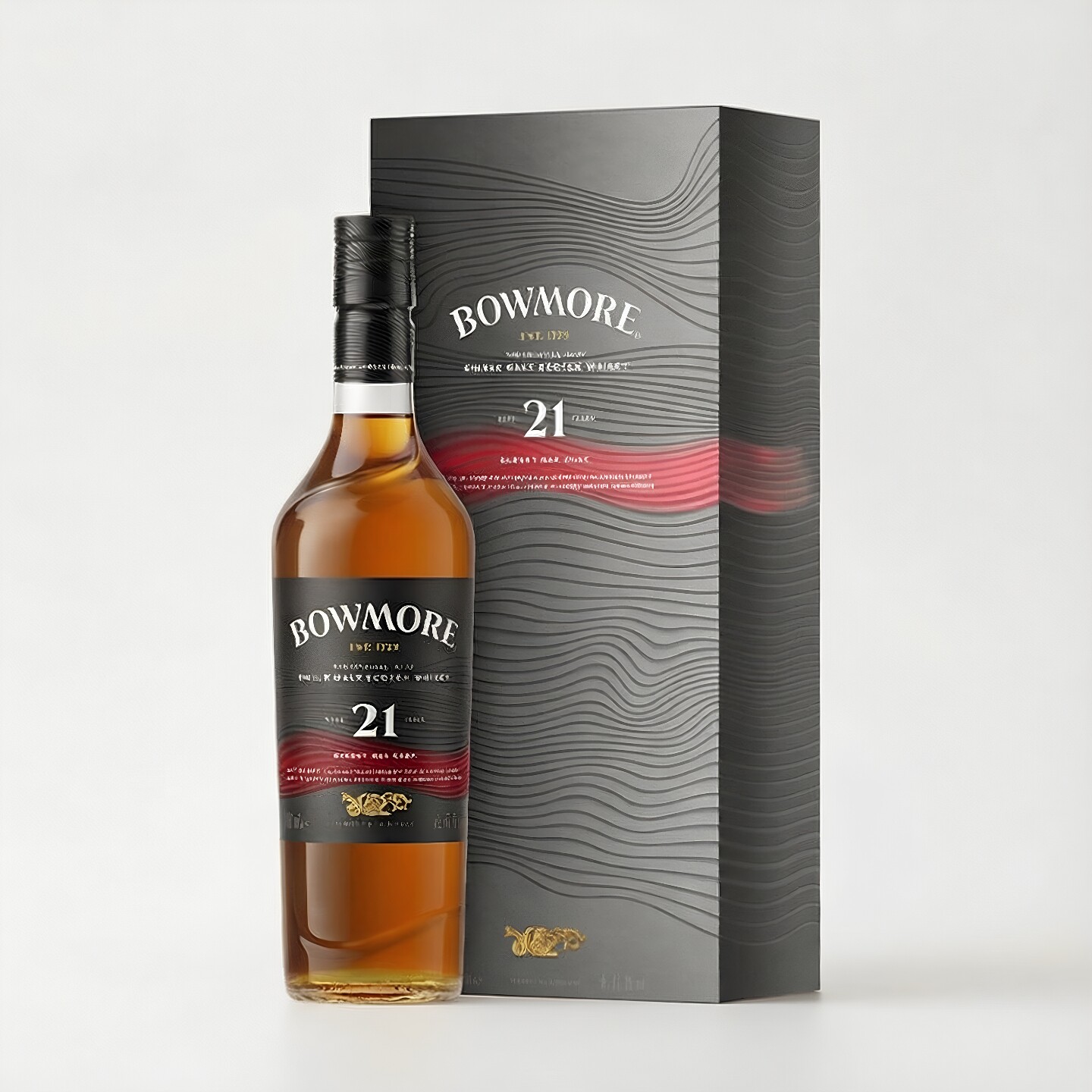 波摩21年雪莉桶版单一麦芽威士忌46.8度Bowmore Sherry Cask 国行