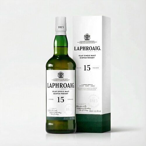 【国行】拉弗格15年单一麦芽苏格兰威士忌Laphroaig英国进口洋酒