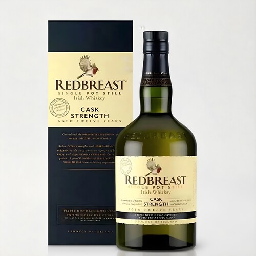 国行 爱尔兰知更鸟12年桶强 罗缤之舞单一壶式威士忌 Redbreast