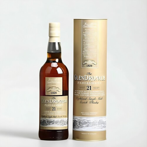 国行 比利沃克版 格兰多纳21年威士忌GLENDRONACH 洋酒2013年日期