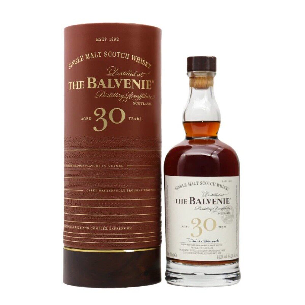 行货百富30年单一麦芽苏格兰威士忌BALVENIE英国原装进口洋酒礼盒