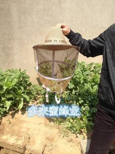 养蜂牛仔帽取蜂蜜专用帽子网面加粗钢圈蜜蜂蜂帽蜂具防蜂帽