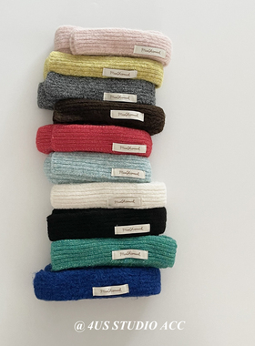 小众个性纯色细窄长条围巾女设计感y2k针织毛线小围脖秋冬搭配潮