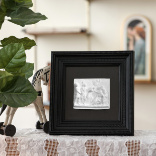 加安加丽欧式立体浮雕装饰画美式入户玄关3d挂画客厅法式墙面壁画