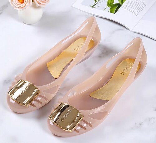 巴西果冻鞋女镂空透气防水沙滩鞋