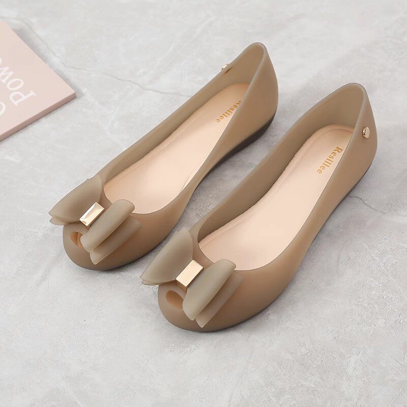 巴西果冻鞋女2026夏新款时尚凉鞋软底塑料浅口防滑沙滩鞋防水雨鞋