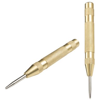 定位器冲子样冲破窗器冲弹簧式头凿木工打孔钻孔撞针半自动中心冲