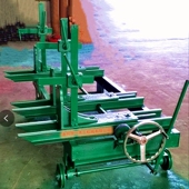 木工带锯机跑车厂家直销手推 轨道钢跑车重型工字钢跑车木工机械