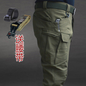 裤 防水宽松作训迷彩裤 男ix7战术裤 加绒抓绒裤 软壳冲锋裤 秋冬工装
