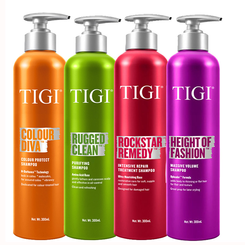 TIGI体吉奶酪发膜摩登女王蓬松洗发水留香丰盈发量抚平毛躁护发素