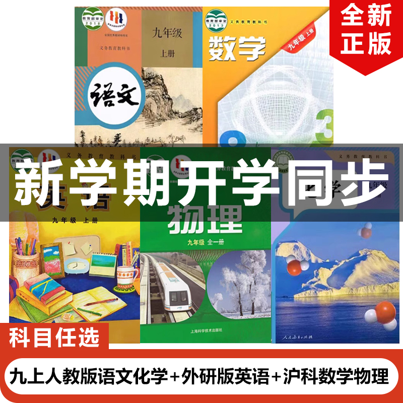 2025人教版九年级上册全套5本