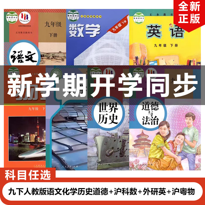 2025新版九年级下册全套7本