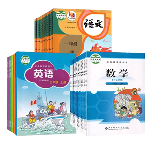 【广东深圳专用】正版2025人教版小学语文+北师大版数学+沪教版英语一二三四五六年级上下册全套32本教材教科书1-6年级语文数学英