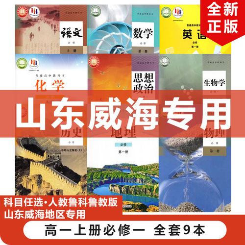 高一上册必修一全套9本
