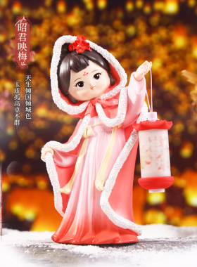 古风汉服女美女西施摆件小夜灯