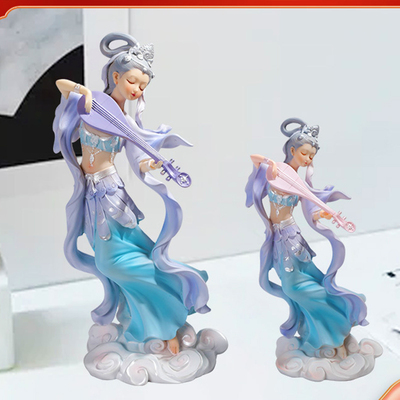 敦煌飞天人物古装小仙女摆件美女