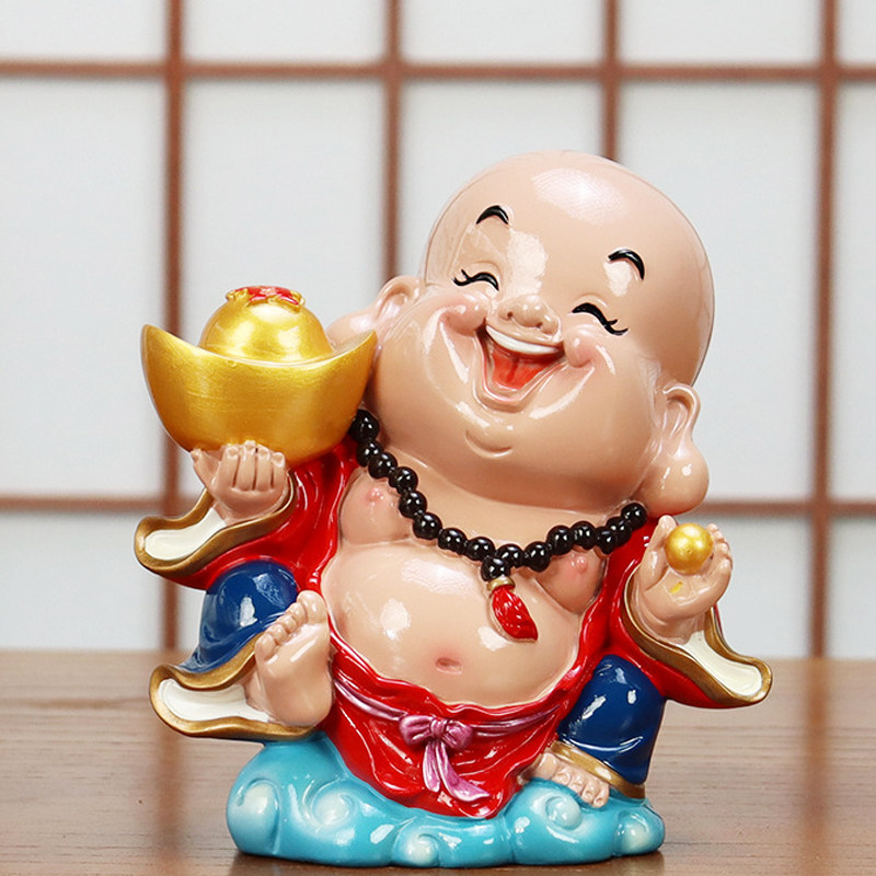 弥勒佛笑佛存钱罐摆件储蓄罐财神