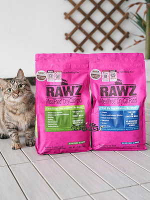 宅猫酱 美国RAWZ罗斯猫粮火鸡肉鲑鱼配方低敏高蛋白营养猫咪主粮