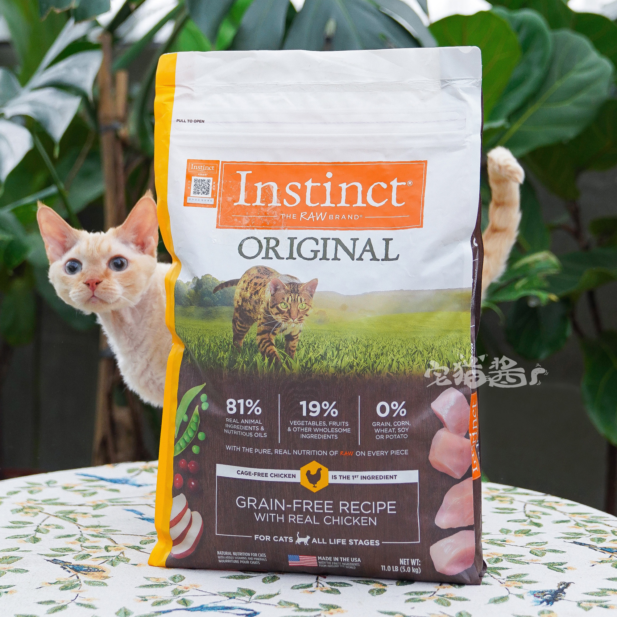 Instinct百利经典无谷鸡猫粮图片