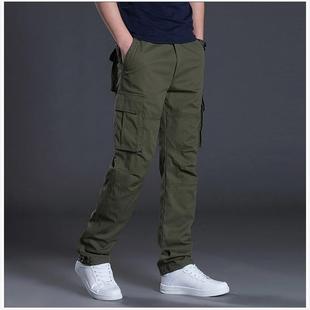 Summer winter Cotton Casual Cargo Pants For Men Trousers man