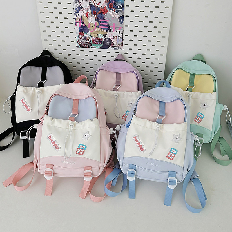 韩版女童时尚可爱旅游背包小学生中大童补课双肩包儿童春游包包潮