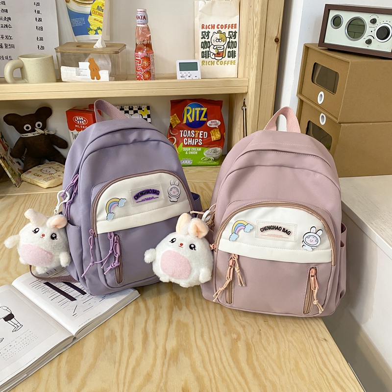 可爱儿童百搭旅游双肩包