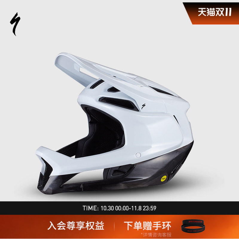 SPECIALIZED闪电 GAMBIT 碳纤维外壳透气通风山地自行车骑行头盔