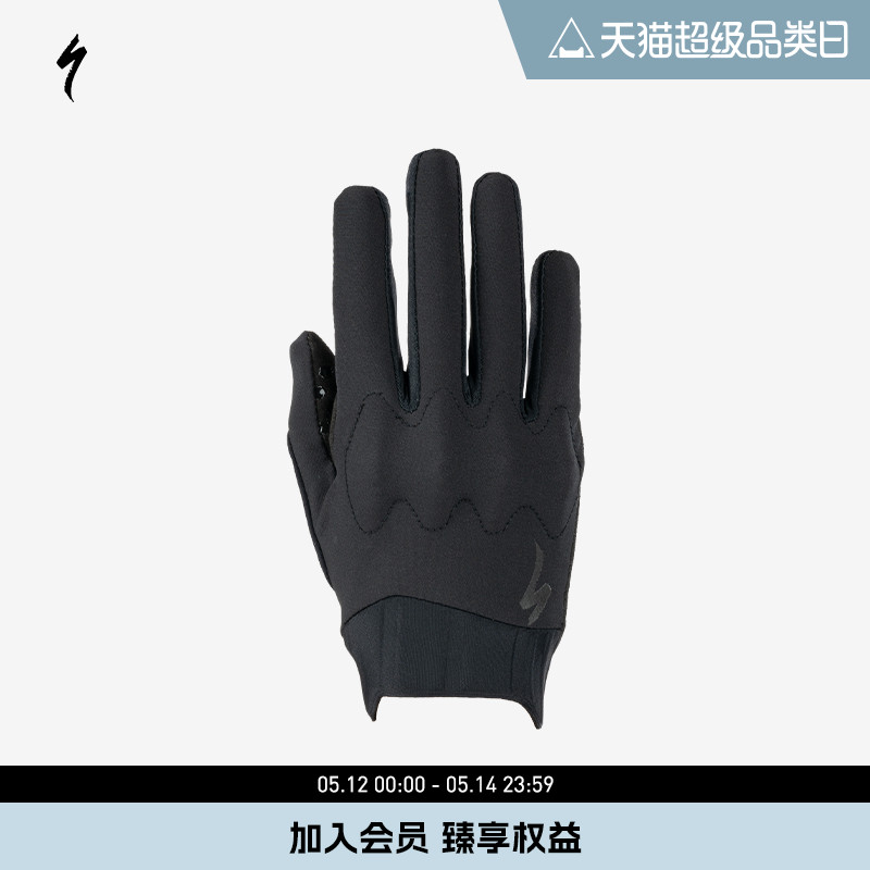 SPECIALIZED闪电 TRAIL D3O GLOVE LF 山地骑行长指防护骑行手套