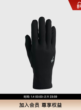 SPECIALIZED闪电 SOFTSHELL THERMAL 秋冬男女骑行保暖长指手套
