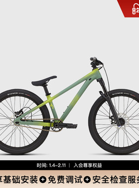 SPECIALIZED闪电 P.2 24寸铝合金碟刹BMX土坡减震林道山地自行车