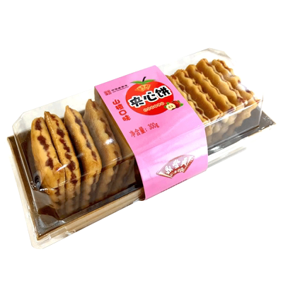 山楂夹心传统老式300g手工糕点