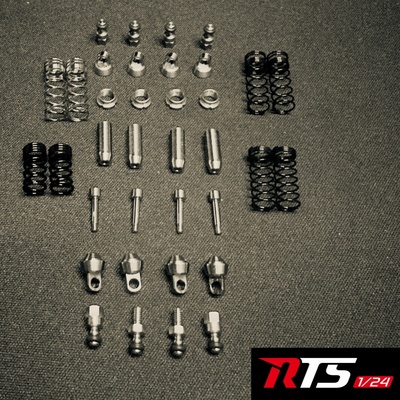 Rhino Racing RTS蚊车后驱漂移车架通用避震 1/24遥控电动模型