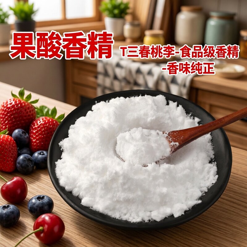 三春桃李 果酸粉末香精 食品级果香味纯正饮料糖果甜点糕点增香剂