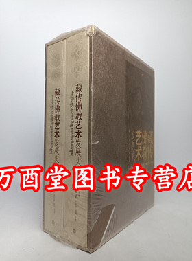 瑕疵实图 慎拍【带函盒实拍】藏传佛教艺术发展史 另荐西藏丹萨替寺历史研究 中国西藏 萨迦寺丹萨梯寺 布达拉宫塔尔寺 绘画风格史
