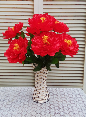仿真大朵客厅卧室装饰花塑料