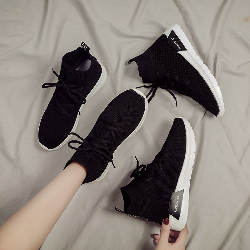 Stretch socks 2020 new pattern Spring leisure time Diddy shoes Versatile ins Net Red motion run Trendy shoesin the Women's Shoes, High shoes  category - from Buy2taobao.com to provide professional Taobao agent buy service