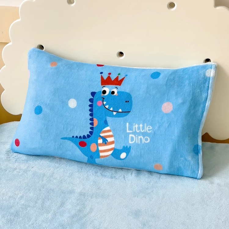 冬季幼儿园被罩单独加绒被褥儿童男童珊瑚牛奶绒被套单件午睡床品