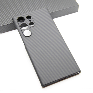 Ultra凯夫拉碳纤维手机壳细纹600D进口芳纶时尚 S24 超薄防摔防刮防爆保护套 S23 适用三星Galaxy