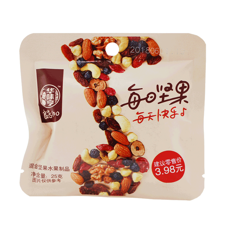 华味亨每日坚果家庭装20包更划算