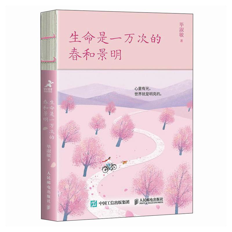 毕淑敏三本套装 生命是一万次的春和景明+去看看远方趁星辰还亮+余生做个心大的人 毕淑敏散文书籍 人民邮电出版社图片