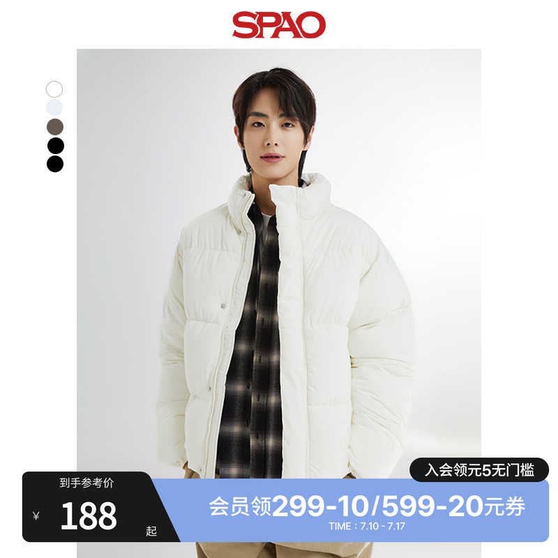 SPAO冬新品立领保暖棉衣外套