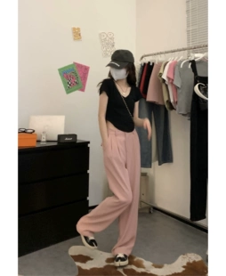 显瘦设计感 棕色正肩T恤夏季 Viiwen 弧边A4腰V领纯欲短袖 辣妹修身