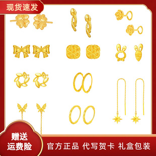 深圳水贝金包银拉丝小方糖耳钉爆闪轻奢耳环送女友情人节生日礼物