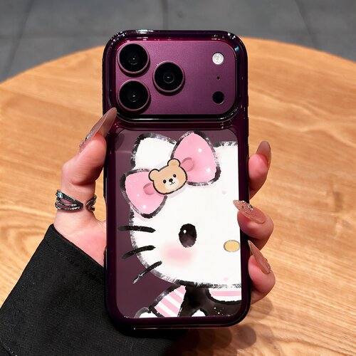 适用苹果18promax手机壳新款iPhone18pro保护套可爱猫咪17pro高级感卡通16全包防摔15透明14硅胶13小众女超火
