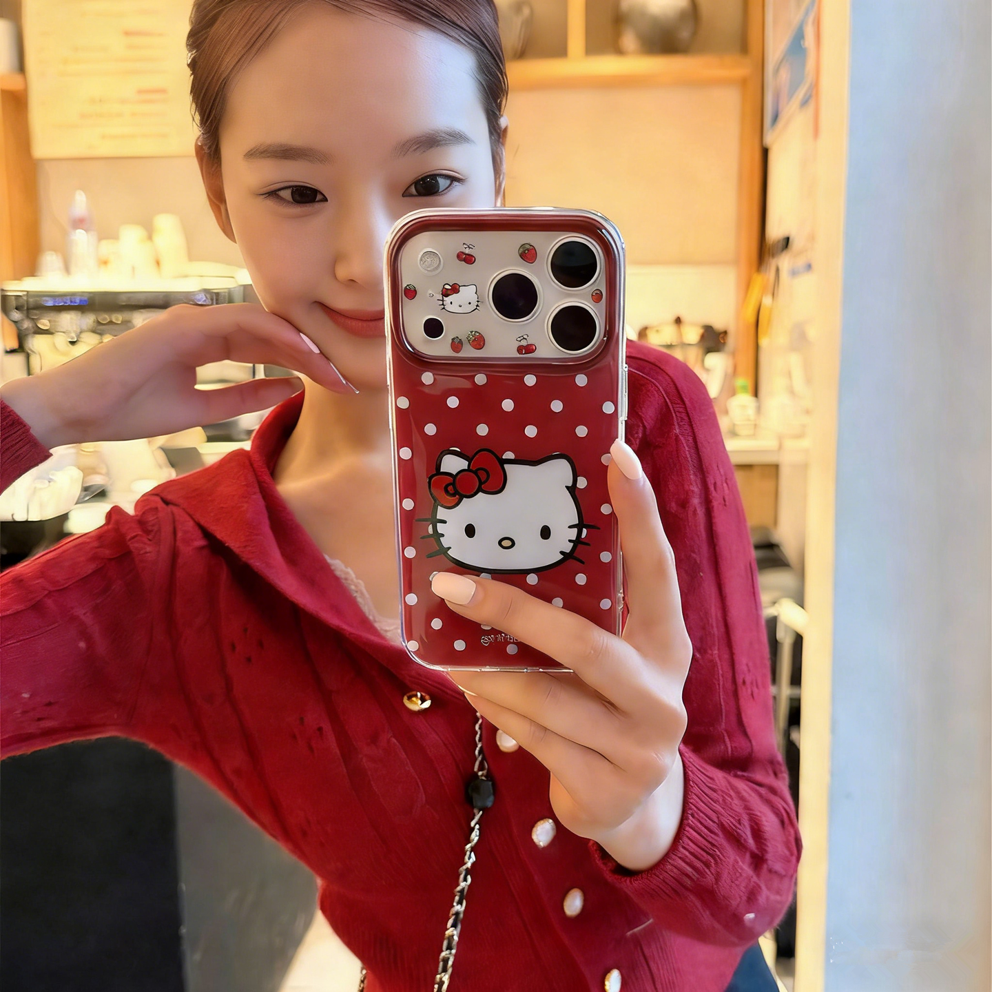 酷图适用苹果17promax手机壳新款卡通iphone17pro可爱草莓kitty猫16保护套女13巨好看爆款14全包防摔15pm网红,3C数码配件,手机保护套/壳,淘宝优惠券,粉丝福利购,淘宝优惠卷