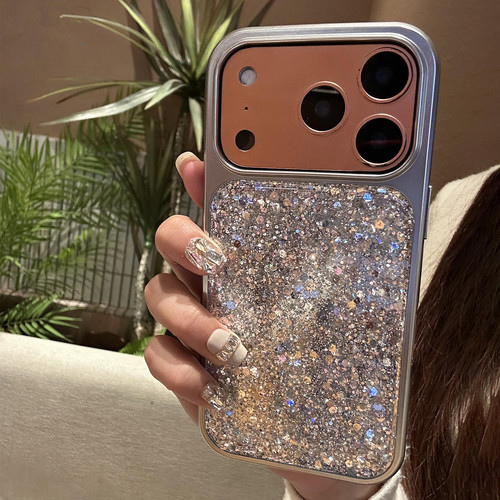 适用苹果17promax手机壳新款iphone17pro闪粉巨好看独特16pro带挂绳女14保护套简约15奢华高级感17全包防摔pm