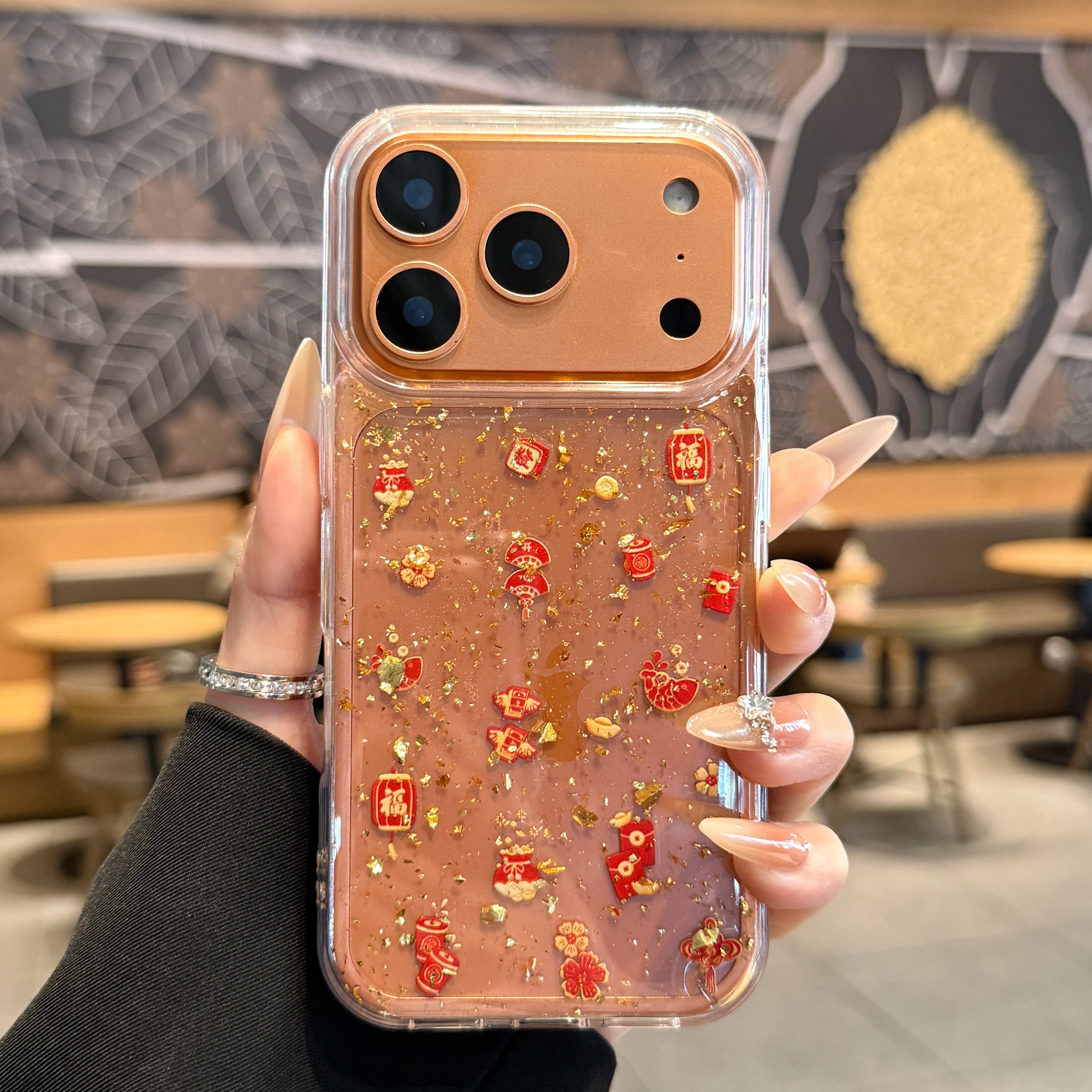 酷图适用苹果17promax手机壳新年款iphone17金箔马年福到16pro保护套透明13全包防摔14本命年15pro巨好看男女,3C数码配件,手机保护套/壳,淘宝优惠券,粉丝福利购,淘宝优惠卷