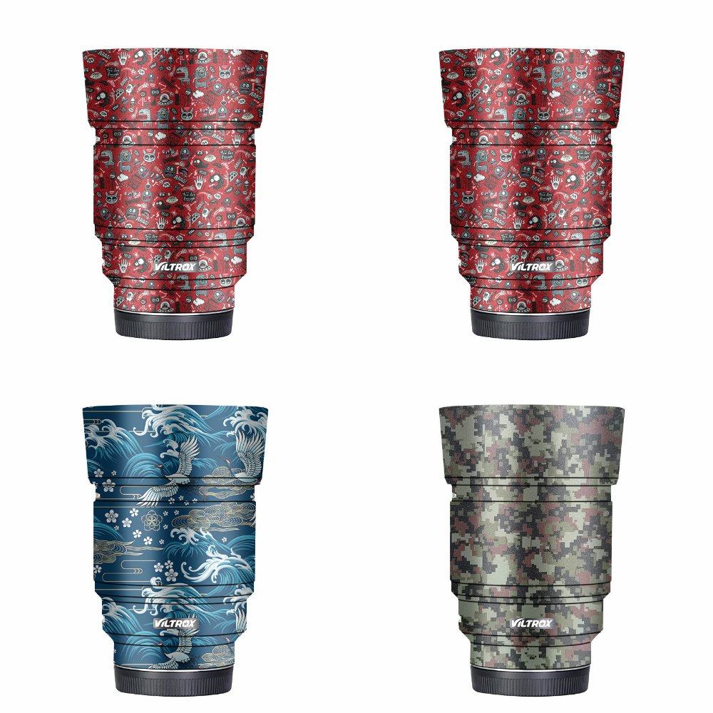 漫步驴适用于唯卓仕镜头改色膜贴皮贴纸85F1.8一代E卡口无痕贴纸