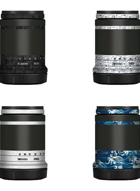 漫步驴适用于佳能RF-S18-150mmF3.5-6.3镜头贴纸18150全包彩色3M