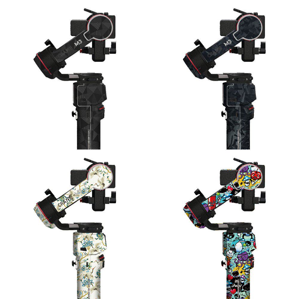 漫步驴适用于智云 CRANE-M3 稳定器保护贴纸无痕胶改色膜